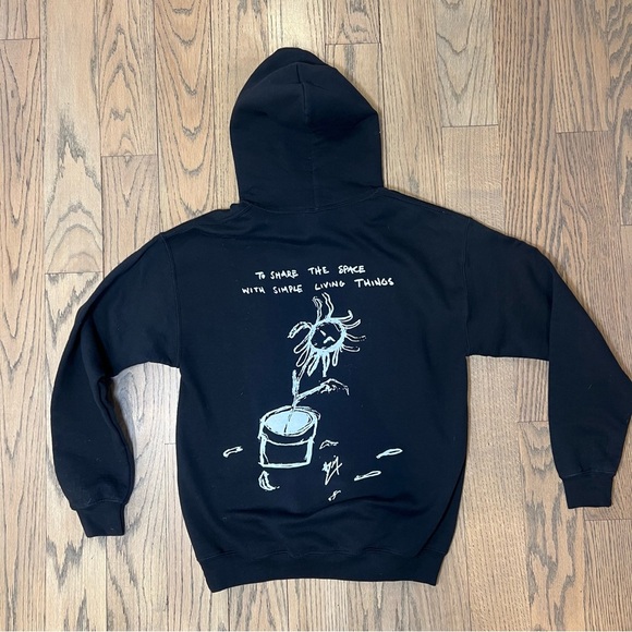 Hozier 2023 Tour Simple Living Things Black Hoodie Size Medium Unisex - Picture 8 of 10